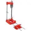 Guía de Taladro con Punta de Diamante Localizador de Punzonado de Agujeros Woodpackers Dispositivo de Posicionamiento para Carpintería Soporte para Taladro Eléctrico