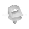 Hebilla de moldura de puerta de coche hebilla blanca de nailon adecuada para Toyota 76882-0e700
