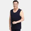 Colete acolchoado de veludo para mulheres de meia-idade e idosas, quente para outono e inverno, colete sem mangas para mães, blusa masculina, vovô