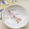 Atacado Corda Tecida à Mão DIY Pequeno Pingente Joias Pulseira Acessórios Pequeno Pingente Estilo Rosa Vidro Botão de Pressão para Roupas