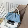 Bolsa de Mão Feminina Versátil Retrô, Bolsa de Armazenamento da Moda, Bolsa Tote de Nicho Estilo Coreano, Bolsa Elegante para o Dia a Dia
