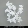 Flores artificiales blancas para decoración de escenas de boda, decoración del hogar, ramos artificiales, rosas, hortensias, gypsophila, venta al por mayor de flores artificiales