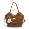 Bolso Cubo de Diseño de Nicho para Mujer 2026 Nuevo de Moda Gran Capacidad Moda Versátil Retro para Viajar al Trabajo Bolso de Hombro Cruzado