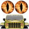 Calcomanía para faros delanteros de Beast's Eye (2024), nueva pegatina estéreo 3D para Jeep
