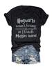 Camiseta de verano con estampado de letras para mujer de Amazon, estilo europeo y americano, de manga corta y cuello redondo, informal, a la moda, con estampado de comercio exterior