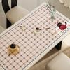 Toalha de Mesa, Sem Lavagem, Impermeável, À Prova de Óleo, Antiderrapante, Jogo Americano para Mesa de Jantar, Alta Qualidade, Luxo Leve, Jogo Americano para Mesa de Centro de Sala de Estar, Protetor de Mesa