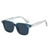 Nuevas gafas de sol 6198 de caja, moda europea y americana, gafas de sol retro de tendencia, gafas de sol adelgazantes para cara grande, ventas directas de fábrica
