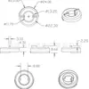 Base de Anillo Magnético de 24 mm Base de Inductor Base BASE-133