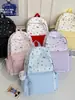 Mochila Linda de Cachorro Estampado Estilo Coreano Versátil para Estudiante Bolsa Escolar Alta Apariencia Mochila Ligera Gran Capacidad Bolsa Escolar