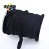 Adorno de Volante de Tela Plisada de 1.0 cm Transfronterizo Colorido En Stock Ropa para Muñecas Adornos de Volante Elástico Unidireccional
