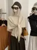 KEKEZOON 2026 colección de principios de otoño: chal + chaleco sin mangas de cuello alto, un sofisticado conjunto de dos piezas de punto para mujer, estilo 9113