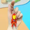 Llavero Colgante para Bolso de Superhéroe Transfronterizo Batman Capitán América Spider-Man Muñeco Tridimensional Venta al por Mayor