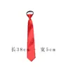 Gravata Borboleta Preta para Mulheres com Zíper, Decoração de Camisa Preguiçosa Sem Nó, Estilo JK Japonês, Longa e Curta, Estilo Universitário, Amarrada à Mão por Estudantes, Masculina