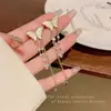 Pendientes de Lazos Microincrustados de Circonita de Venta Caliente Estilo Coreano 2026 para Mujer, Aguja de Plata S925, Pendientes de Perla de Botón de Gama Alta Nicho