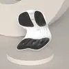 Cojín Ergonómico para Asiento con Soporte Lumbar Silla Estación de Trabajo de Oficina Artefacto para Estar Sentado Largo Soporte de Cintura Cojín de Respaldo Integrado