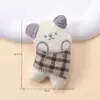 Nuevo Lindo Dibujo Animado Suave Hecho a Mano Bordado Tela Algodón Relleno Muñeca Accesorios Accesorios para el Cabello Ropa Bolsas Accesorios DIY