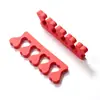 Separador de Dedos para Nail Art Esponja de EVA Separador de Dedos do Pé e das Mãos Esponja Separadora de Dedos Ferramenta de Isolamento para Esmalte Ferramenta Auxiliar