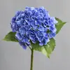 Filme Texturizado de Flor Artificial Hortênsia Flor Hidratante Hortênsia Grande Design de Arranjo Floral Hortênsia Decoração de Sala de Estar Hortênsia Casamento