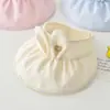Gorro de Bebé Lindo Gorro de Bebé Vacío Ala Ancha Lindo para Bebés Hombres y Mujeres Sombrero de Sol para Bebé Informal Ajustable Sombrero con Protección Solar