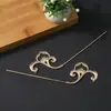 Yingyi Joyería DIY Corona de Pelo de Lirio del Valle Dinastía Ming Set de Accesorios para el Cabello Estilo Antiguo Pasador para el Cabello Accesorios para el Cabello Hanfu Materiales y Accesorios