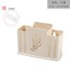 Casa sem costura adesivo pauzinhos Suporte Creative Tableware Spoon Storage Drain Box Multifuncional Cozinha Chopsticks Caixa de armazenamento