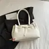 2026 Invierno Nueva Moda de Gran Capacidad Tendencia Diseño de Nicho Versátil Casual Simple Texturizado Bolso de Hombro