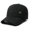 Estilo Nuevo de Invierno para Hombres de Mediana Edad y Mayores, con Forro de Terciopelo Grueso, Resistente al Frío, Gorra de Béisbol, Protección para los Oídos al Aire Libre, Gorra Cálida de Pico de Pato, Gorro de Algodón a Prueba de Viento