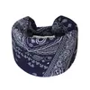 Popular diadema de yoga de verano, diadema deportiva absorbente de sudor para mujer, accesorio para el cabello de cachemira, tocado bohemio, protección solar para mujer