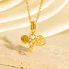 Colar Cruzado Novo Estilo Luxo Leve Esmalte Gota Diamante Cravejado Coração Futebol Flor Nicho Alto Padrão Versátil Corrente para Suéter DIY