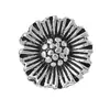 Pan nuevo de gran venta s925 antiguo hojas de margarita trébol de cuatro hojas cuentas accesorios DIY pulsera pulsera