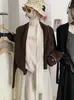 Cardigan de Tricô KEKEZOON Liso com Costura, Manga Morcego, Sem Botão, para Mulheres, Versátil e Moderno para o Outono 8977
