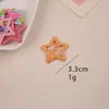 Presilha de Cabelo Estrela Dopamina Y2K Presilha de Cabelo Estrela de Cinco Pontas Fofa para Meninas Presilha de Cabelo Cor Doce Ins Presilha BB Presilha para Franja