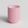 Caja de almacenamiento para cepillos de dientes, cubo multifuncional, bandeja para artículos de tocador, cubo de silicona para almacenamiento de brochas de maquillaje, desmontable y lavable, para baño