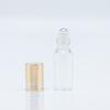 Botella Transparente Esmerilada de 5 ml con Dispensador de Bola Rodante Suministro Botella de Perfume Esmerilada Botella para Aceites Esenciales Cosméticos Botella Dispensadora de Aceites Esenciales