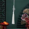 Nuevo Estilo Borla de Buena Suerte Borla Colgante Tejido a Mano Colgante para Bolso DIY Colgante para Coche Accesorios de Joyería para Colgar Venta al por Mayor
