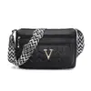 Bolsa de Ombro com Zíper Multicamadas Bolsa Transversal Feminina de Grande Capacidade Bolsa Tote Moda Retrô de Couro Macio para Compras de Mãe de Meia-Idade