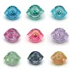 Producto Popular de Xiaohongshu: Ojo de Cielo Zirconia de Alto Carbono Corte Fuego Marquise 6x7.5mm Ojo del Diablo Aretes de Tachuela de Zirconia Venta al por Mayor