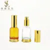 En Stock Botella de Vidrio de 30 ml para Aceite Esencial con Atomizador de Presión, Botella Dispensadora de Líquido Esencial, Botella para Muestras Cosméticas, Botella para Productos de Cuidado de la Piel