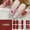 XY Celebridad de Internet ins Pegatina para Uñas Pegatina Completa Impermeable Pegatina para Uñas Fototerapia Avanzada Usando Película de Esmalte en Gel para Uñas Terminada