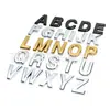 Logo de Carro Ponto Preto Dourado Prata Plástico Galvanizado Logo de Carro Número Metálico Letras Número de Porta Autoadesivo