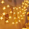 Luces de Cadena para Ambiente de Camping al Aire Libre, Decoración de Carpa de Cumpleaños, Luces de Estrella, Luces para Puesto de Mercado Nocturno, Luces Intermitentes, Luces de Cadena, Luces de Hada