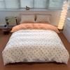 Ropa de cama retro pastoral de algodón de cuatro piezas, funda de edredón gruesa de algodón cepillado de tres piezas, venta al por mayor de textiles para el hogar Nantong, transmisión en vivo