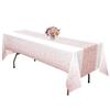 Mantel de Fiesta Desechable Mantel de PEVA con Puntos de Onda Desechable Mantel de Plástico Colorido Suministros para Decoración de Ambiente Lote