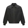 AW8817 Moda de rua americana de alta qualidade, design bordado estruturado, jaqueta de algodão masculina de caimento solto, espessa, à prova de vento de inverno, com gola