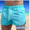 Pantalones Cortos de Playa para Hombre Transfronterizos Verano Deportes y Ocio Pantalones de 3 Puntos Talla Grande Sueltos Running Fitness Secado Rápido