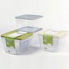 Caja de plástico para conservar la frescura, apta para microondas, lonchera, caja para almacenamiento de verduras y frutas, lonchera para llevar, juego de cajas de plástico al por mayor