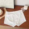 Calça de Segurança para Base Líquida, Calça de Ponto Único, Shorts de Segurança Curtos, Anti-Exposição, Não Enrola, Seda Gelada, Cueca Boxer Sem Marcação, Bumbum de Pêssego