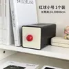 Caixa de Armazenamento de Mesa Estilo Vintage para Papelaria e Cosméticos, Organizador Multifuncional Empilhável Compartimentado Tipo Gaveta
