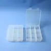 Caja de Plástico PP Transparente para Organizar y Exhibir Accesorios de Joyería, Herramientas y Piezas