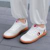 Sapatos de Tai Chi para Mulheres, Solas de Tendão Resistentes ao Desgaste, Sapatos de Prática de Tai Chi para Homens, Sapatos de Artes Marciais Kung Fu de Malha Respirável, Sapatos Especiais de Pano Branco